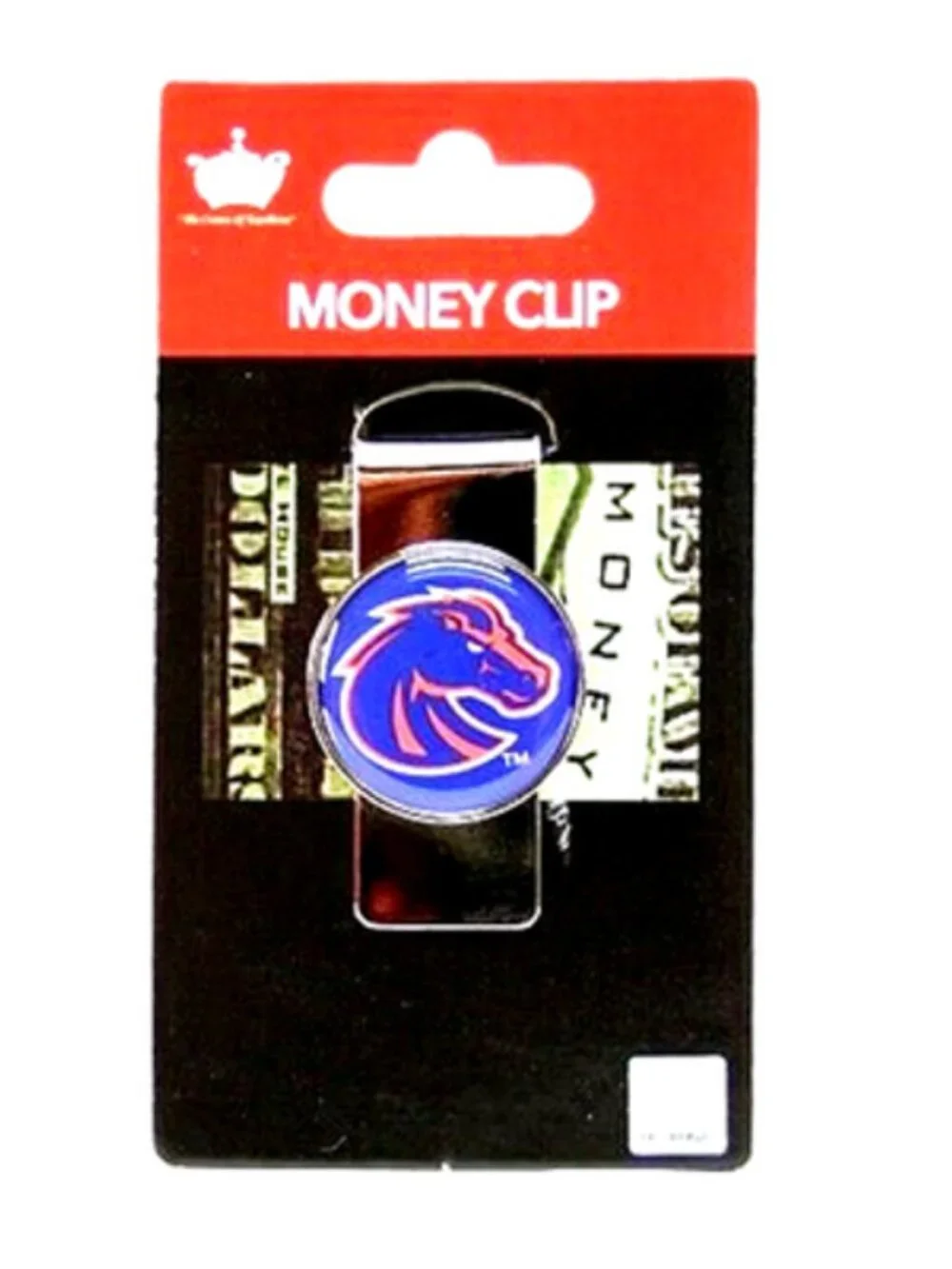 Boise State Broncos Dome Style Money Clip - Official NCAA Merchandise